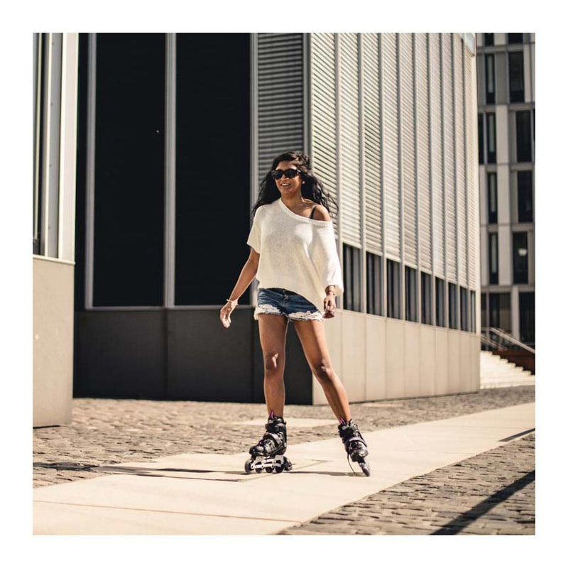 Load image into Gallery viewer, Hudora skeelers leon blauw zwart, maat 37-40
