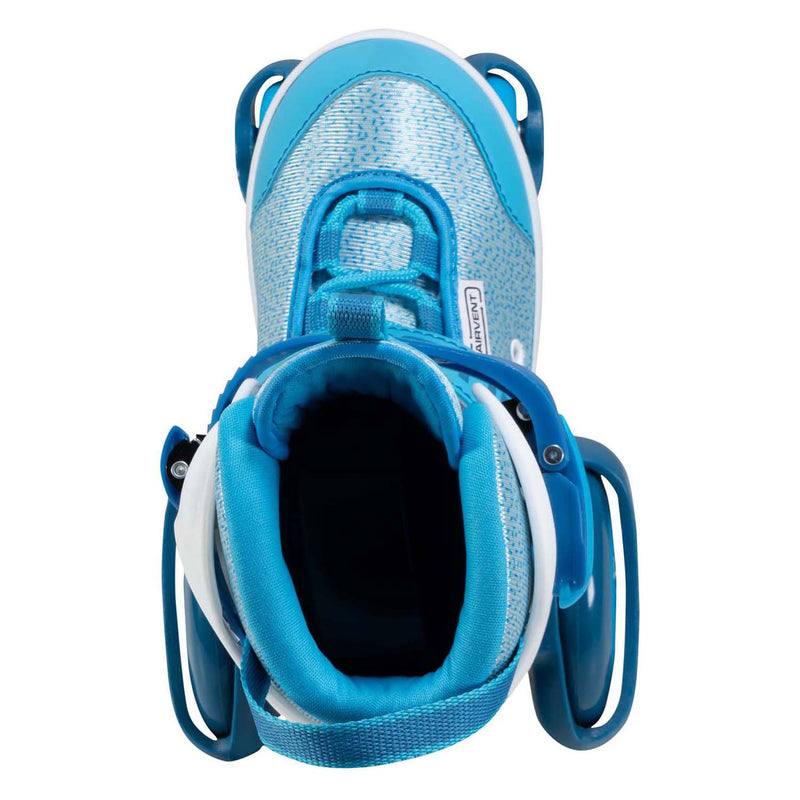 Load image into Gallery viewer, Hudora rolschaatsen my first quad blauw, maat 26-29
