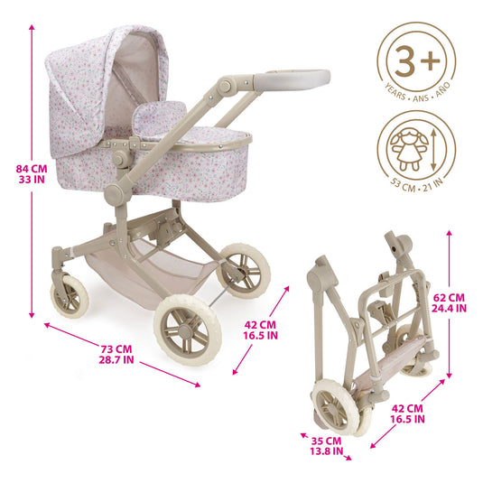 509 crew - citypark 2-in-1 deluxe poppenwagen buggy