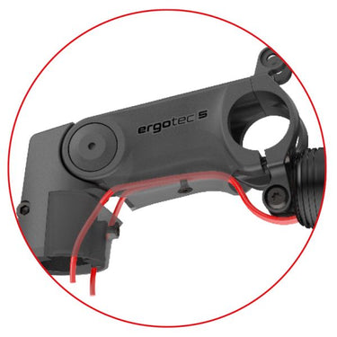 Ergotec stuurpen ahead sepia xl fi ø28.6mm 90mm ø31.8mm - zwart