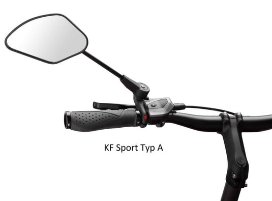 Krampe klapbare spiegel kf sport zwart