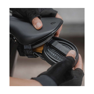 Topeak elementa zadel fietstas 0,2 l polyester zwart