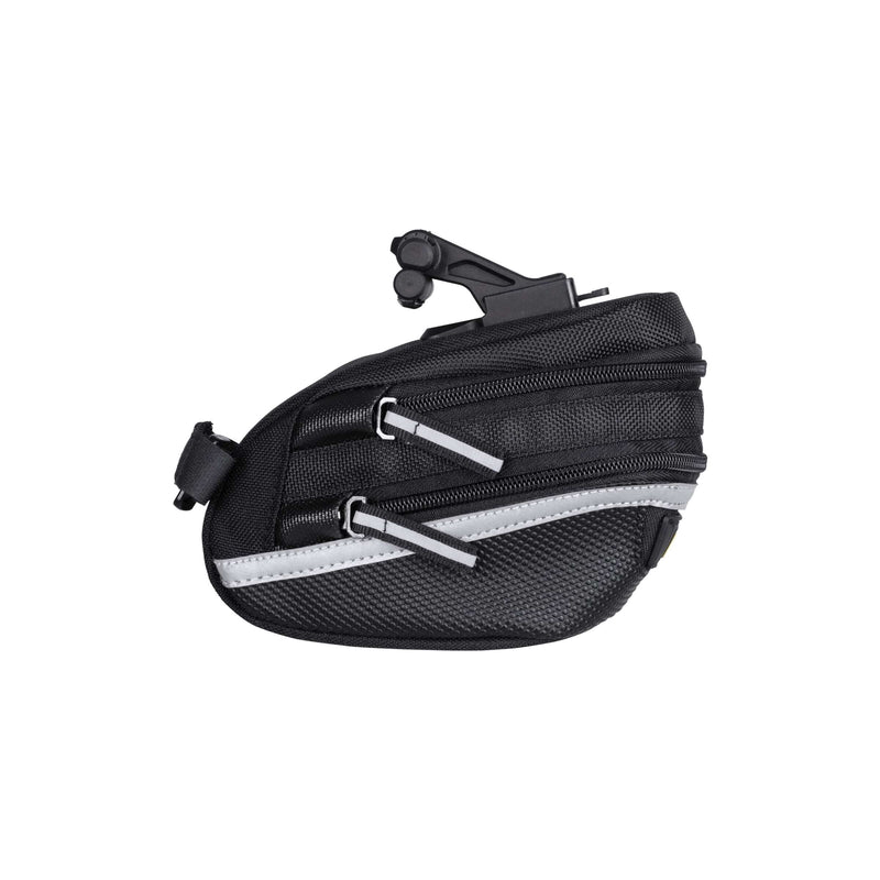 Load image into Gallery viewer, Topeak zadeltas WP II M, Zwart, Waterafstotend, Polyester, Adapter, 1,25L, QuickClick, Reflecterend, 152g
