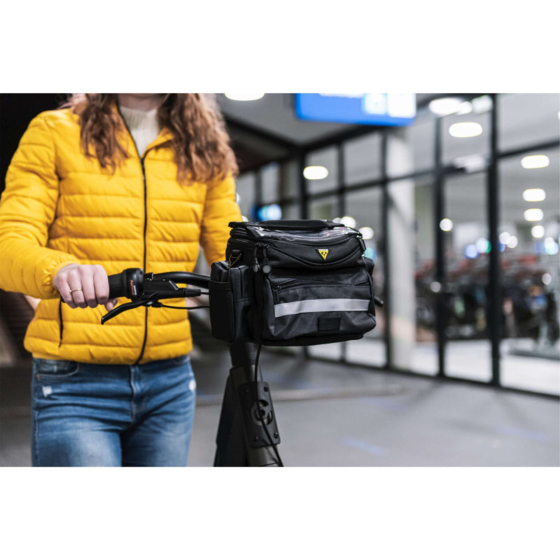 Afbeelding laden in galerijviewer, Topeak Stuurtas Tour Guide Zwart E-bike
