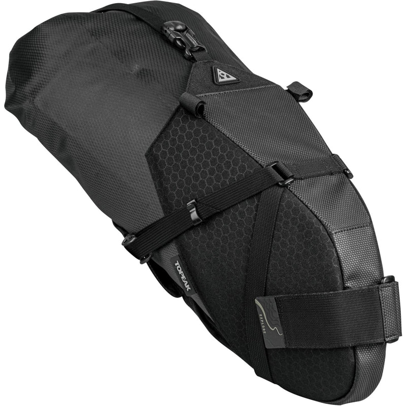 Load image into Gallery viewer, Topeak BackLoader X - Zadeltas, 10L, Unisex, Fiets, Zwart
