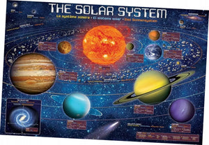 Eurographics - het zonnenstelsel [the solar system] - 500xl stukjes 68×48cm (b×h) - legpuzzel