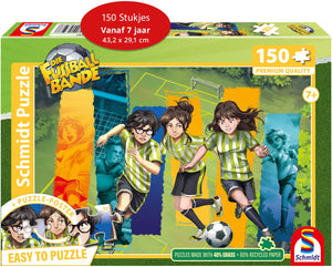Schmidt - legpuzzel - de voetbalbende, het team van de - die fussballbande - 150 stukjes - kinderen - vanaf 7 jaar
