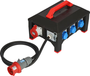 Brennenstuhl bsv 5-32a, basis, universeel, kunststof, rubber, zwart, zwart, 9 ac-uitgang(en)