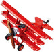 Sluban modelbricks fokker dr‑1s vliegtuig bouwspeelgoed kinderen vanaf 8 jaar – constructiespeelgoed modelbouw – bouwdoos met 281 bouwstenen – m38-b1292