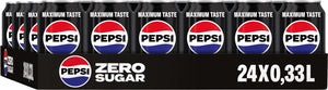 Pepsi zero 24x33cl