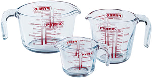 Pyrex maatbeker, set van 3 stuks - | classic prepware