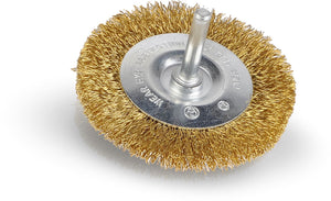 Kreator - accessories - krt150110 - schijfborstel boormachine - ø 75 verkoperd