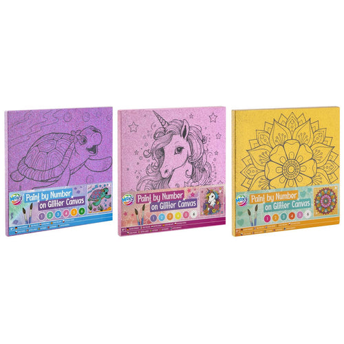 Grafix moxy schilderen op nummer glitter