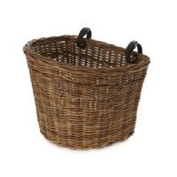 basil darcy l - bicycle basket - front or rear - nature