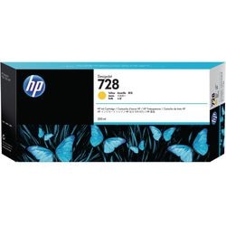 Inktcartridge hp 728 geel