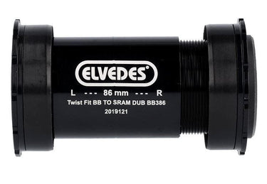 Twist fit trapas Elvedes voor BB386 Shimano 46 x 86 mm