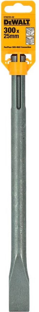 Dewalt accessoires sds max vlakbeitel 25x300mm - dt60703-qz