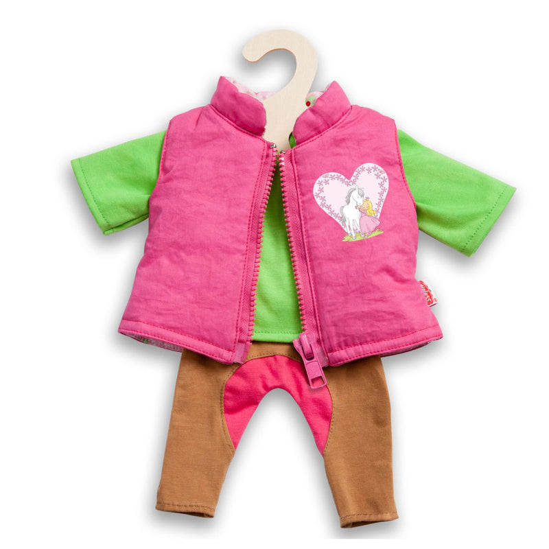 Load image into Gallery viewer, Heless Poppen Paardrij Outfit, 3dlg. 28-35 cm
