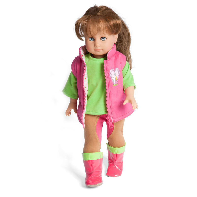 Load image into Gallery viewer, Heless Poppen Paardrij Outfit, 3dlg. 28-35 cm
