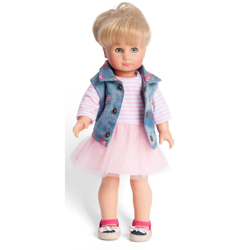 Load image into Gallery viewer, Poppenjurk met Giletje, 28-35 cm
