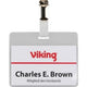 Clipbadges od 90x60mm 50stuks