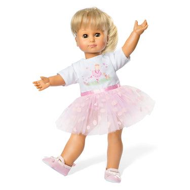 Heless poppenjurk ballerina, 28-35 cm