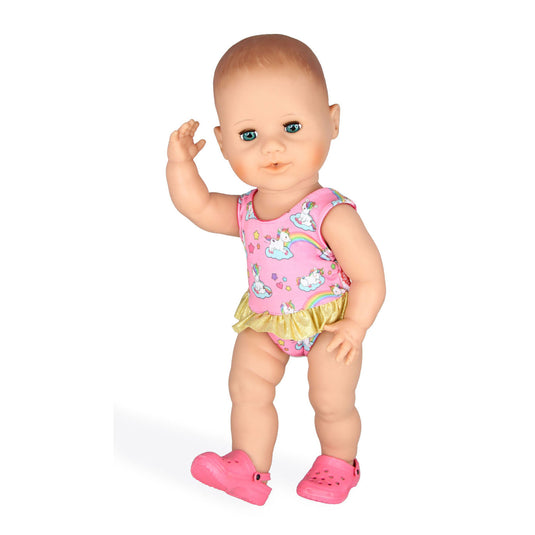 Heless poppen zwempak eenhoorn, 35-45 cm