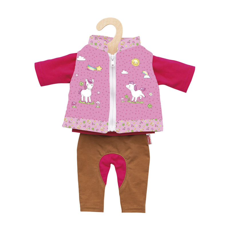 Load image into Gallery viewer, Heless poppenoutfit paardrijden - eenhoorn, 28-35 cm
