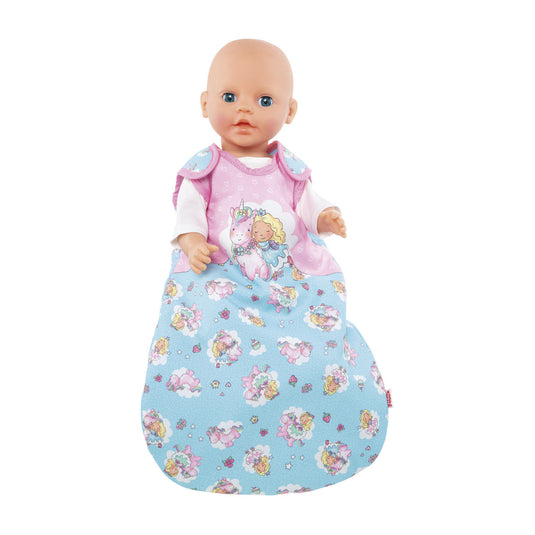 Heless poppenslaapzak eenhoorn, 28-35 cm