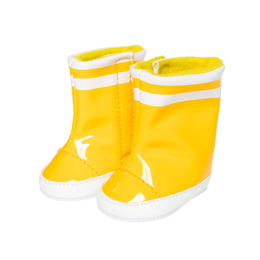 Heless poppen regenlaarzen geel, 38-45 cm