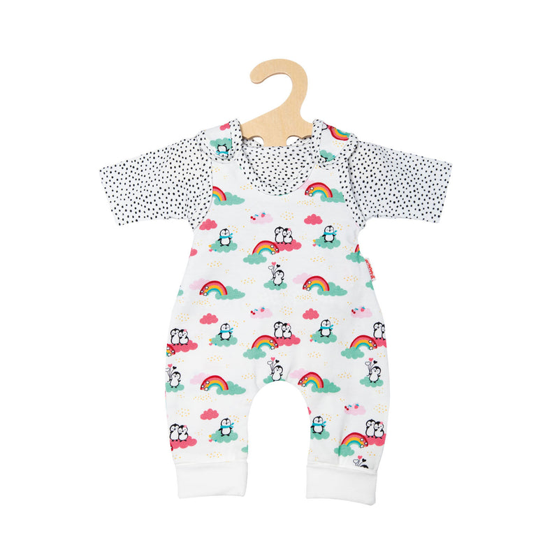 Load image into Gallery viewer, Heless poppen romper pinguin met t-shirt, 28-35 cm
