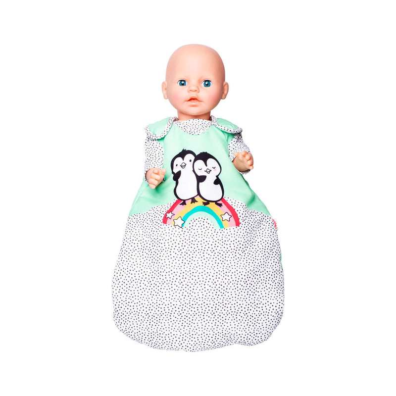 Load image into Gallery viewer, Heless poppen slaapzak pinguin, 28-35 cm
