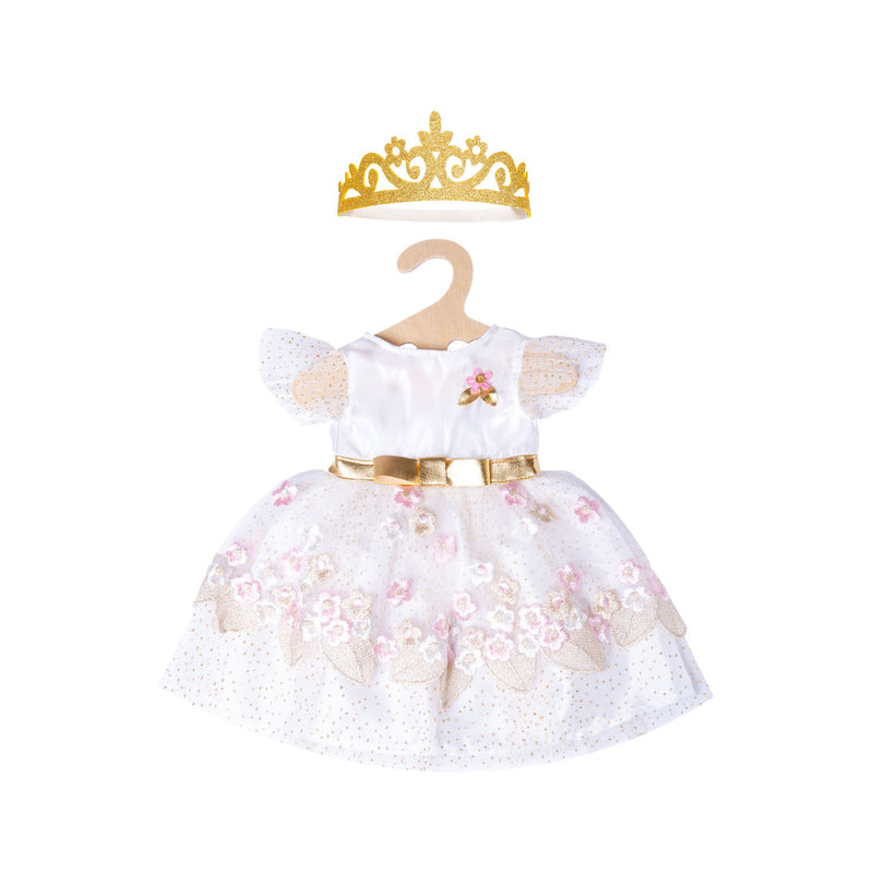 Load image into Gallery viewer, Heless poppenjurk prinses met kroon, 35-45 cm

