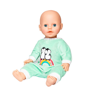 Heless poppen romper fluffy pinguin, 35-45 cm