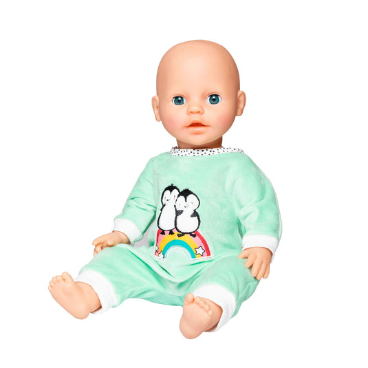 Heless poppen romper fluffy pinguin, 35-45 cm