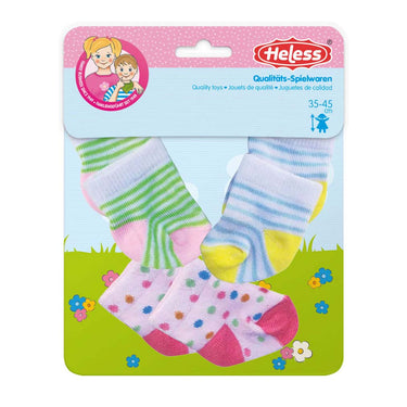 Heless pu-söckchen, 3er set, gr. 28-35 cm