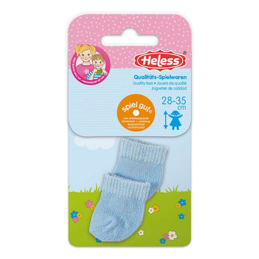 Heless poppensokken blauw, 28-35 cm