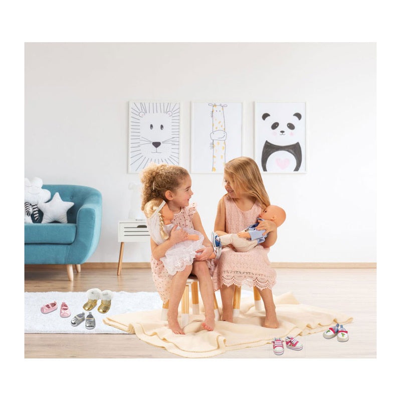 Load image into Gallery viewer, Heless poppen klompen roze, 28-33 cm
