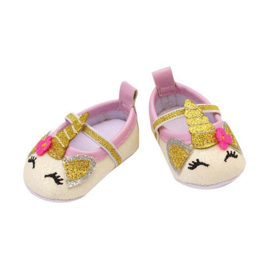 Heless poppen accessoires glitter eenhoorn set, 30-34 cm