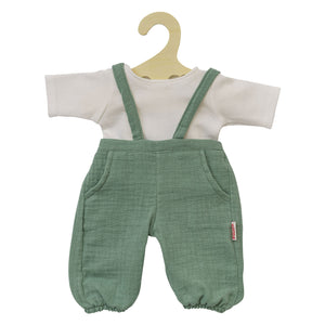 Heless poppen tuinbroek groen, 35-45 cm