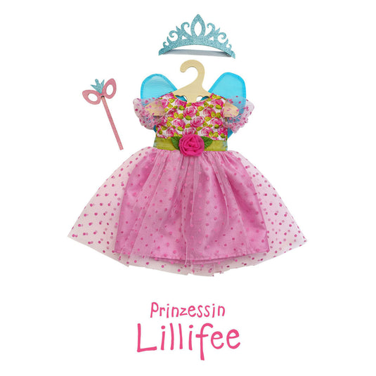 Heless poppenjurk prinses lillifee roze, 35-45 cm