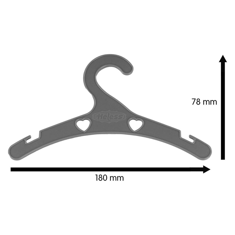 Load image into Gallery viewer, Heless poppenhangers pastelkleuren - 6st.
