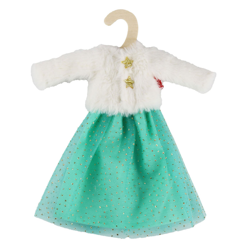 Load image into Gallery viewer, Heless pluche jasje yuki met tule rok voor modepoppen - 29cm
