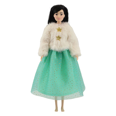 Heless pluche jasje yuki met tule rok voor modepoppen - 29cm