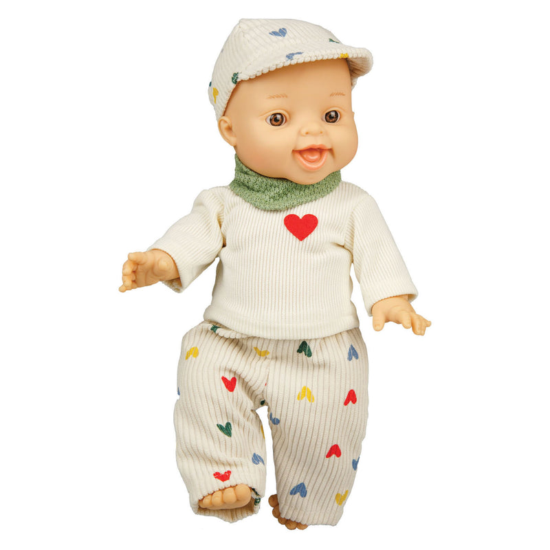 Load image into Gallery viewer, Heless jongens babypop met corduroy outfit - 34cm

