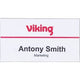 Krokodilklem en speldbadges od 75x40mm 50stuks