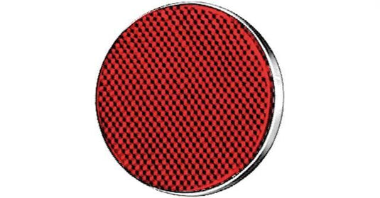 Hella rückstrahler rear reflector 85mm red w.fastening screws