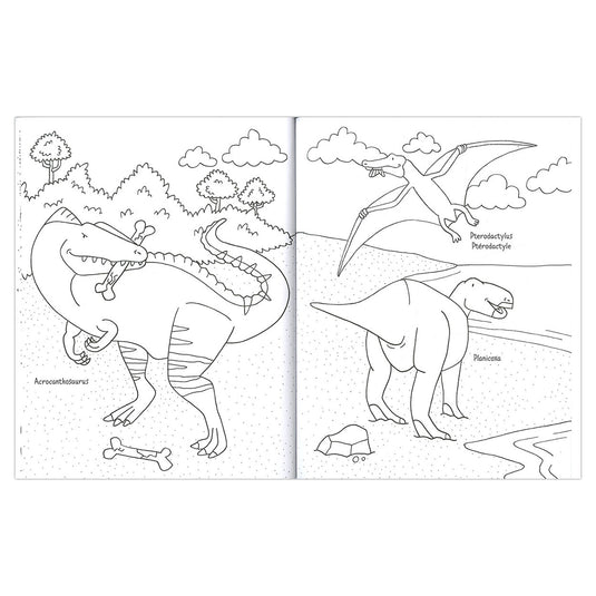 Deltas dino coloring