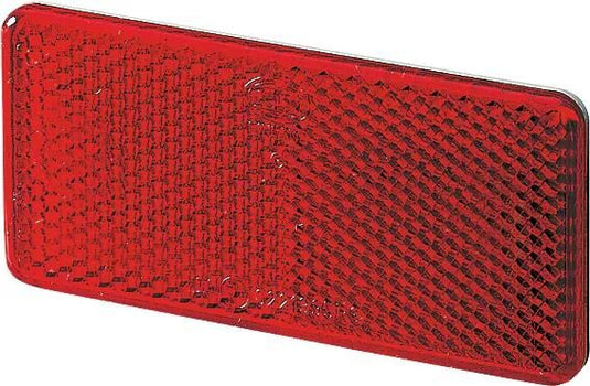 Hella rückstrahler rear reflector 44x94mm re w.2f.holes 4,5mm