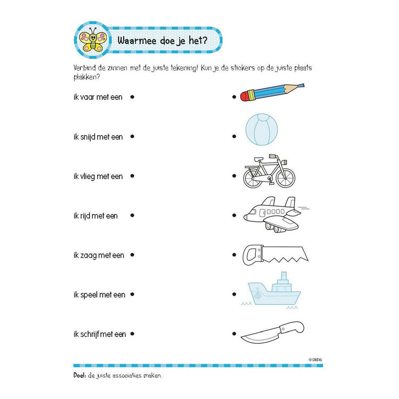 Load image into Gallery viewer, Deltas oefenboek met stickers- leuke lees
